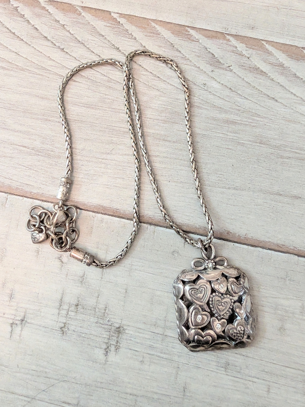 Brighton Heart In A Box Necklace